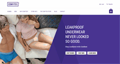 Desktop Screenshot of confitexunderwear.com